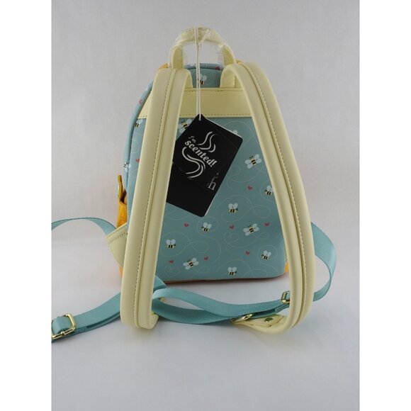 New Loungefly Disney Winnie the Pooh Honey Heart Honey Scented Mini Backpack - Picture 5 of 12